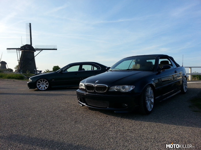 BMW e46 330 cabrio & e39 523. – Po sobotnim pucowaniu :) 