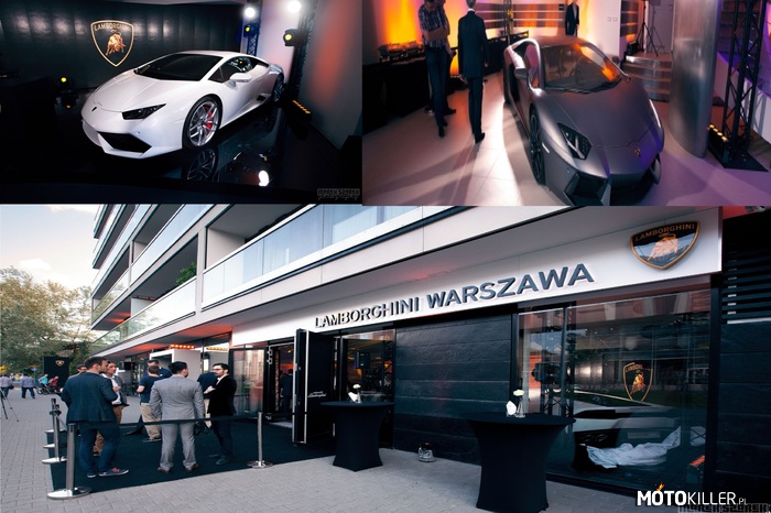 3 lipca w Warszawie otworzono pierwszy salon Lamborghini w ...