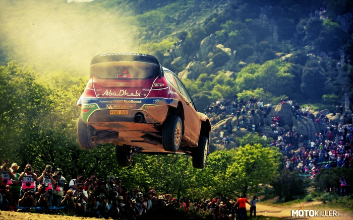 WRC Fiesta jump – Ma w sobie coś pięknego. 