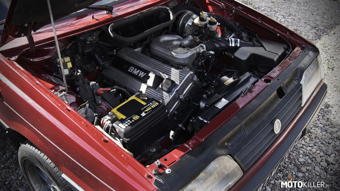 Polonez swap 1.8 is 140hp – Polonez Caro po swapie z 1.6 GLE na (BMW) 1.8is m44. Projekt ukończony w 90% 