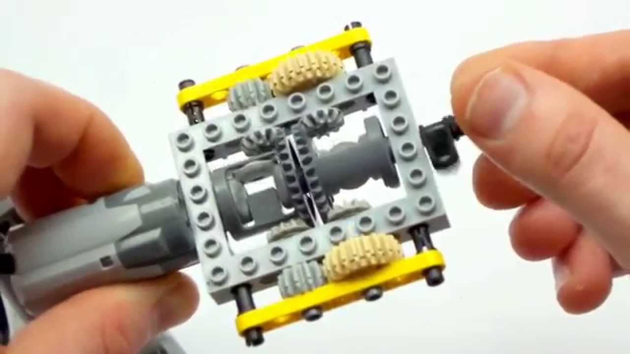 Automatyczna skrzynia biegów z LEGO